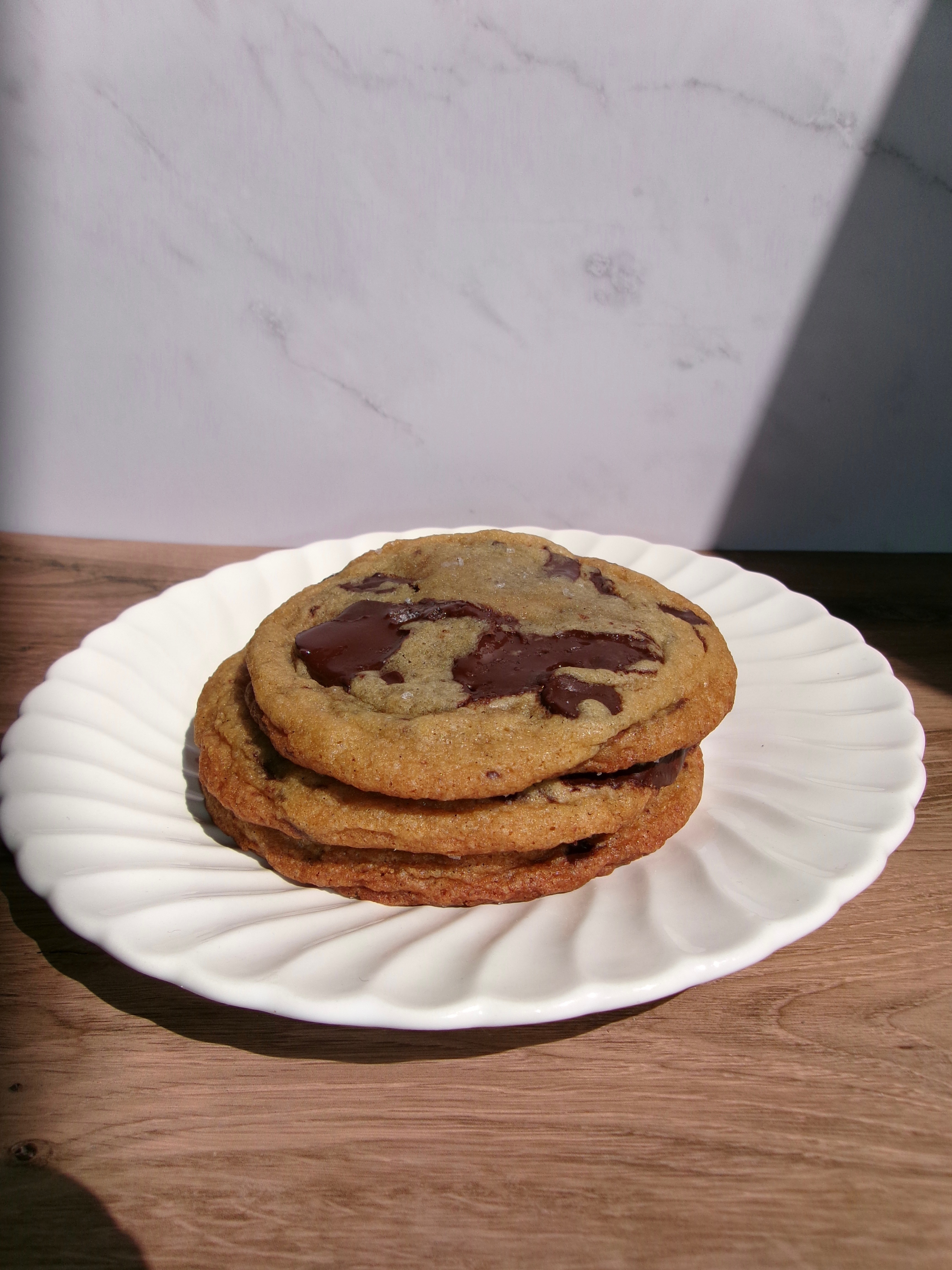 Baking in the il Livello kitchen